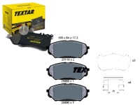 фото thumb №1, Гальмівні колодки гальмівні hyundai перед ix55 3,0crdi 08- te