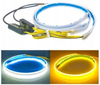 фото thumb №1, Світло денні drl led стрічка ремінь плаваючий динамічні поворотник 60cm