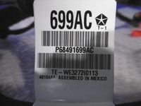 фото thumb №10, Жгут шланг электропроводка электрическая перед jeep compass p68491699ac