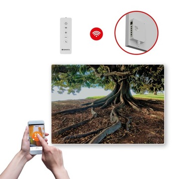 Инфракрасный ОБОГРЕВАТЕЛЬ image 500Вт 85х60см WiFi