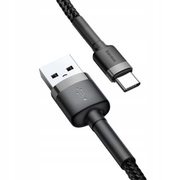 КАБЕЛЬ BASEUS USB-C TYPE C БЫСТРАЯ ЗАРЯДКА 3.0 3A 1M