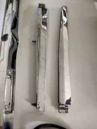 фото thumb №8, Задній gryf хром 3 частини з прокладка mercedes 107