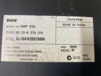 Bmw x5 підсилювач аудіо 2002 suv 4/5dr 65128379376 01-03 дизель 3.0d в Україні, фото thumb