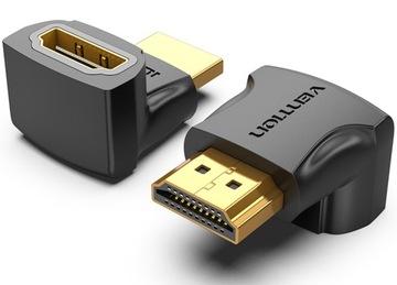 ВЕРХНИЙ АДАПТЕР VENTION ANGLE HDMI 2.0 UHD 4K 60 Гц 90 ГРАДУСОВ