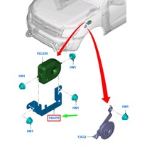 фото thumb №1, Ford ranger t6 mk1 протикрадіжний alarm система siren захист 1732726 original