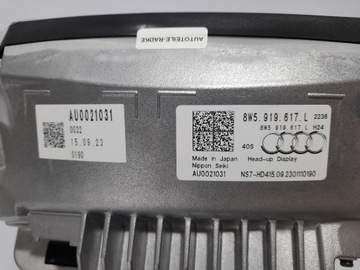 фото thumb №13, Новий оригінальний дисплей head-up audi a4 s4 b9 2016- rs4 2018- rhd uk