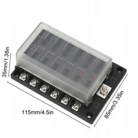 фото thumb №8, Універсальний кронштейн запобіжників 1 na 12 вихід