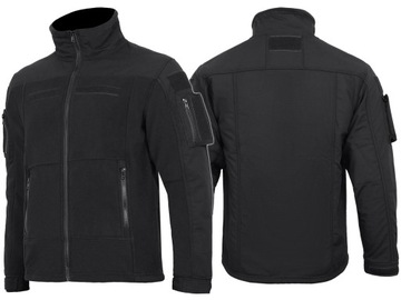 Мужская флисовая толстовка COMBAT MFH теплая черная XXL