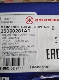 фото thumb №5, Mercedes a-klasa a169 w169 противотуманная фара левый перед