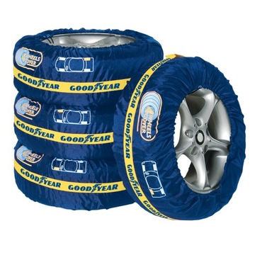 Покрышки GOODYEAR, диски, легкосплавные диски, 4 шт.