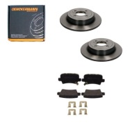 фото thumb №1, Тормозные диски тормозные колодки hyundai i20 ii active 2014- rio iii accent iv 2010- задняя kpl