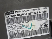 фото thumb №8, Оббивка боковина двері зад задній праві seat toledo iv 4 12-19 6ja867024a