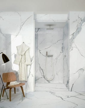 ПЛИТКА CALACATTA 120X120 ГЛЯНЦЕВЫЙ БЕЛЫЙ МРАМОР 3 G