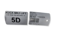 Купить Ford kuga mk2 рестайлинг  рейлинги кровельные комплект  16-, фото thumb