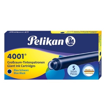 Патроны для перьевых ручек длинные гранатовые PELIKAN 50 шт.