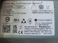 фото thumb №8, Дисплей екран радіо vw golf 8 caddy 5h0035869a