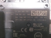 фото thumb №9, Решётка радиатора решётка радиатора радар vw golf 8 viii led 5wa907561