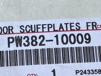 фото thumb №3, Планки накладки na поріг toyota c-hr chr