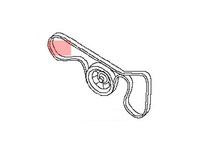 фото thumb №6, Ремінь вентилятора i генератора nissan altima rogue оригінальний 117203ta0a