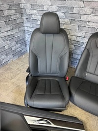 фото thumb №7, Комплект сидіння диван обшивки тунель bmw 7 g12 leder dakota schwarz