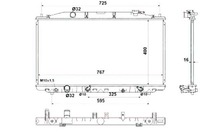 фото thumb №2, Nrf радиаторов honda accord 2,4 08-