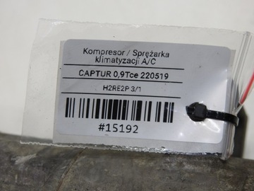 фото thumb №11, Компрессор кондиционера renault captur i 0.9 tce