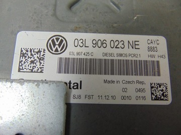 фото thumb №5, Комп'ютер блок керування двигуна vw touran 2010- 1.6 tdi