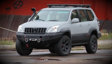 фото thumb №8, Стальные пороги боковые toyota land cruiser 120 more 4x4