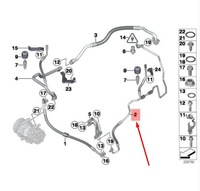 фото thumb №9, Mini clubman r55 wąż давления испаритель i конденсатор 64539224863
