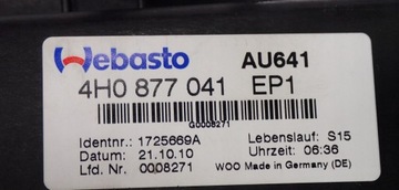 фото thumb №11, Дах люк audi a8 d4 2011 рік 4h0877041 ep1
