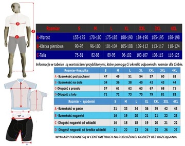 Велосипедный комплект: майка + шорты - VIKASPORT - XXL