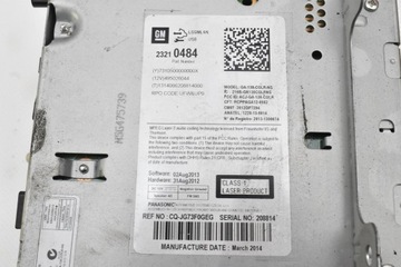 фото thumb №6, Радіо радіопрогравач дисплей 23210484 cd opel astra j 4 iv 11-20