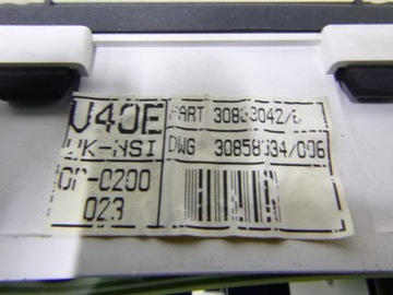 фото thumb №6, Спидометр дисплей volvo v40 s40 1.8 98r.