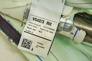 фото thumb №5, Qs117 volvo v90 16- ^ подушка безпеки шторка права p31690432 універсал