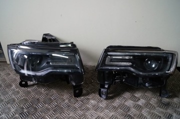 фото thumb №13, Jeep grand cherokee wk2 рестайлинг 21 перед комплектный бампер pas лампы капот srt