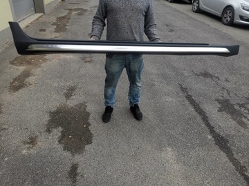 фото thumb №1, Volvo v90 cross country 2015- планка порогова права 32296119 хром