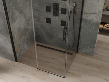 MEXEN OMEGA ДУШЕВАЯ КАБИНА 150 x 100 см ЧЕРНАЯ