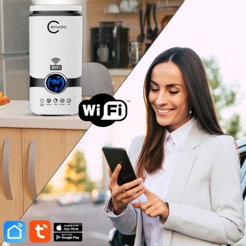SMART HOME WIFI автоматический увлажнитель воздуха АРОМАТЕРАПИЯ УДАЛЕННЫЕ МАСЛА