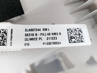 фото thumb №9, Skoda enyaq 23r. обшивка защита стойка b правая 11a853372a