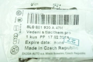 фото thumb №7, Контактний підголівник перед 8l0881920a audi a3