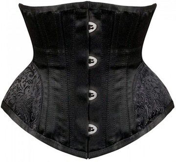 UNDERBUST черный корсет-пояс для похудения