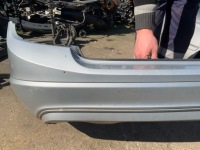 Mercedes c klasa w204 рестайлинг  бампер задняя серебристый 775 Недорого, фото thumb