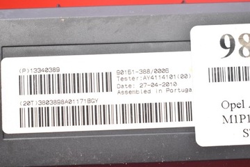 фото thumb №7, Блок управления модуль кондиционера 13340389 opel astra 4 iv j 09-12