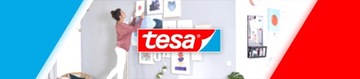 TESA TAŚMA RZEPOWA RZEP SAMOPRZYLEPNY EXTRA STRONG 1M x 50MM CZARNY MOCNY
