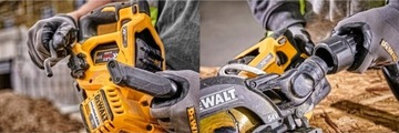 ВЫСОКОСКОРОСТНАЯ ЦИРКУЛЯРНАЯ ПИЛА DEWALT XR 54V 0*AH