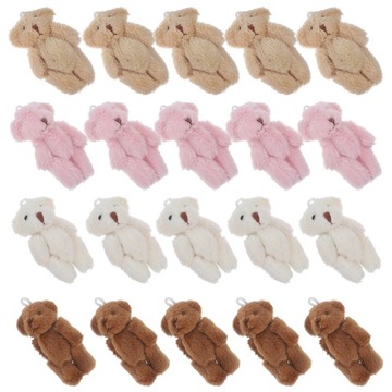 МИНИ-ИГРУШКИ, МЯГКИЙ МИШКА, МАЛЕНЬКАЯ ПОЗИЦИЯ, 20 ШТ.