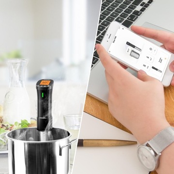 Вакуумная вилка ЕС, управление Sous-Vide WI-FI