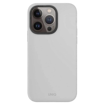 Чехол Uniq Lino Hue с MagSafe для iPhone 15 Pro Max Grey