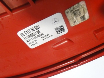 фото thumb №10, Mercedes cla 117 передний рестайлинг лампа задняя левая