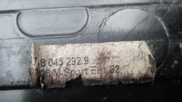 фото thumb №9, Bmw e82 m- набор 11r планка пороговая накладка правая 8045292 608290